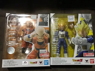 Bandai S.H.Figuarts Dragon Ball Z 2016 Version Vegeta Super Saiyan Action Figure • $100