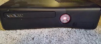 Xbox 360 E 250GB Game Console- Black*Red Ring* As Is For Parts* W/ Cords • $24.99