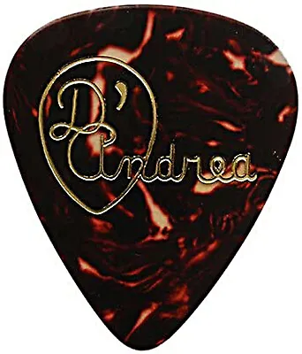 D'Andrea RG351 VINTAGE SHELL CELLULOID Guitar Picks 1.21MM Extra Heavy 72 Picks • $27.99
