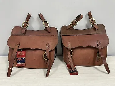 Vintage JT Australian Outrider Leather Horse Saddle Bags Brand New-Still W/Tags! • $150