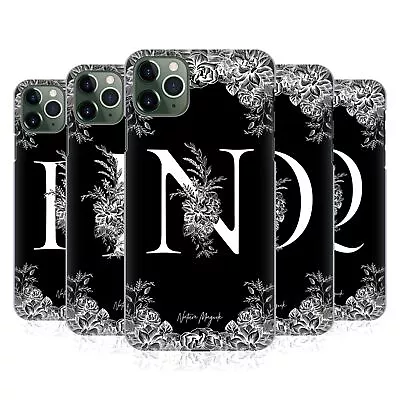 OFFICIAL NATURE MAGICK B & W MONOGRAM FLOWERS 2 CASE FOR APPLE IPHONE PHONES • $19.95