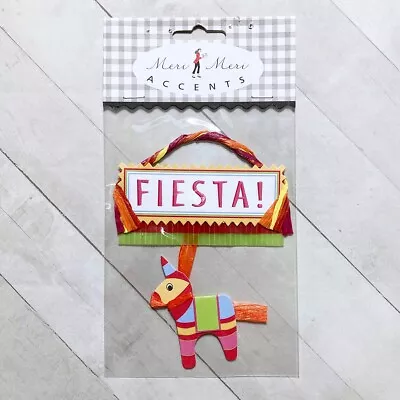 Meri Meri Piñata Fiesta Party Stickers Large Dimensional Embellishment Mexico • $5.95