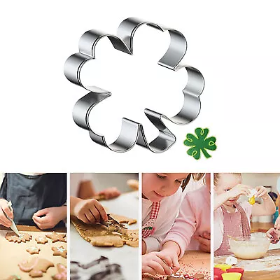 £3.11 • Buy Cookie Cutter - Cutters Mold For St. Patricks Day (4 Leaf Shamrock) Cookie
