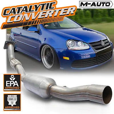 $110.99 • Buy Catalytic Converter Exhaust Down Pipe For 2001-2006 VW Golf/Jetta/Beetle 2.0 I4