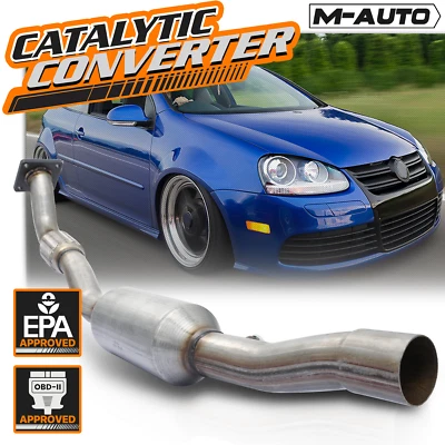 $110.99 • Buy Catalytic Converter Exhaust Down Pipe For 2001-2006 VW Golf/Jetta/Beetle 2.0 I4