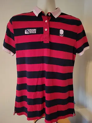 England Rugby Polo Shirt Ladies 16 Canterbury 2015 WC See Photos For Sizing • £8.99