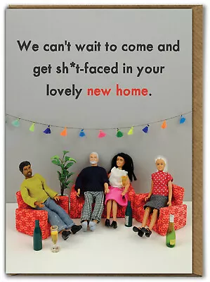 £2.95 • Buy New Home Card Funny Dolls Congratulations New House Comedy Amusing Humour Cheeky