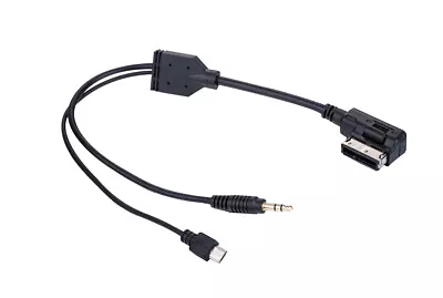 Aux Media Interface Cable For Mercedes Benz For Samsung Htc Phone 50Cm • $15.99