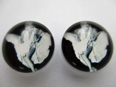 Marilyn Monroe Cabochon Glass Stud Earrings 12mm • $4.46