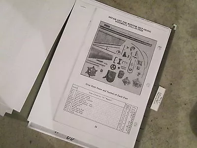 Baker Monitor AC Windmill Parts List & Diagrams • $7.99