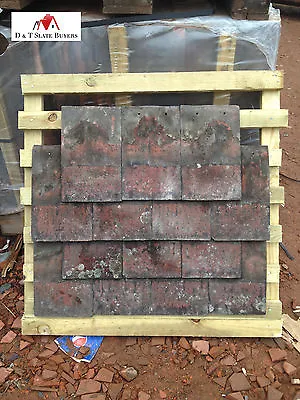 Reclaimed / Second-hand Machine Made Clay Roofing Tiles (Acme Rosemary Etc) • £4.50