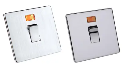 £8.99 • Buy Crabtree Platinum 20A COOKER Switch Double Pole With Neon Light 
