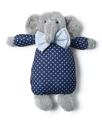 Mud Pie Elephant Bow Tie Plush 10.5”H • $9.95