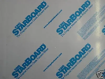 2 Pack BLACK KING STARBOARD 1/2  X 24  X 48  POLYMER HDPE SEA PLASTIC SHEET • $286.04