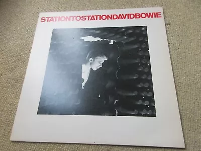 David Bowie From Station To Station Lp UK 1st Press [Ex/Ex-]  Brill! • £50