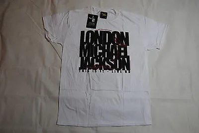 Michael Jackson Mj London Silhouette T Shirt Bnwt Official King Of Pop Thriller • £12.99