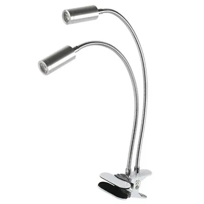 LED Clamp Microscope Illuminator Adjustable Side Spotlight Lamp Fill Light Lamp • $33.99