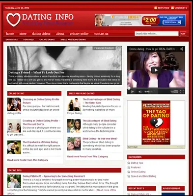 Make Money DATING GUIDE - Affiliate Website For Sale - Free Installation • $9.99