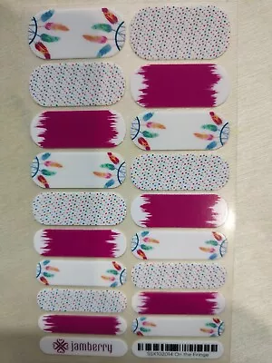 🌟Jamberry Nail Wrap Full Sheet Nail Art Stickers - On The Fringe • $6.50