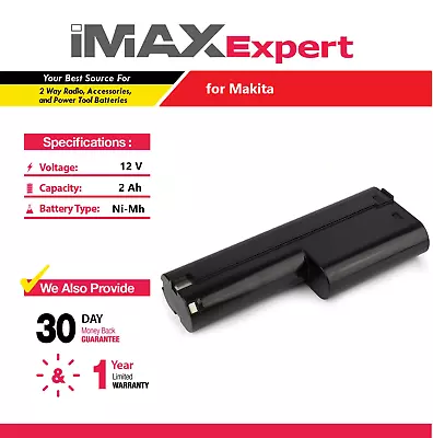 12V 2Ah NiMh Battery For Makita 1210 632277-5 5092D 5092DW 6011D 6011DW • $29.59