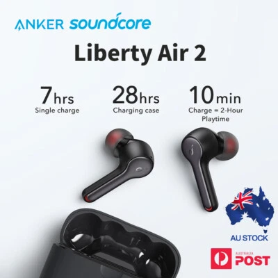 $95.95 • Buy Anker Soundcore Liberty Air 2 True Wireless Earbuds Bluetooth In-Ear Earphone