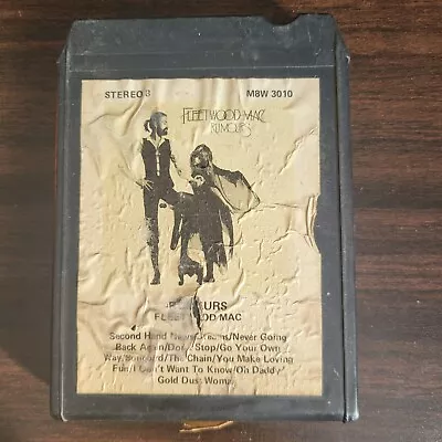 8 Track Cartridge - Fleetwood Mac   Rumours  - Untested • $25