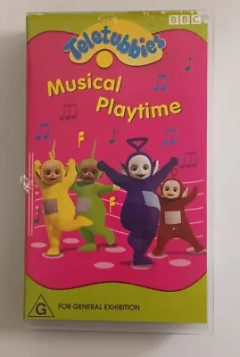 Teletubbies: Musical Playtime PAL VHS Video Tape 1999 BBC • $19.99