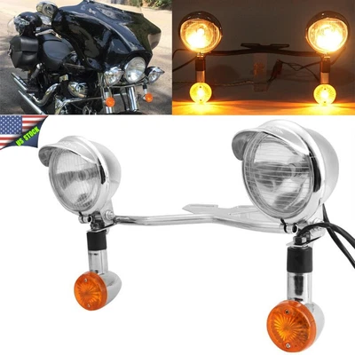 $69.99 • Buy Passing Turn Signal Light For Yamaha V-Star XVS 1100 1300 650 950 Custom Classic