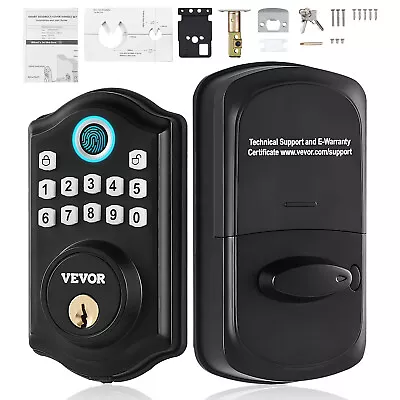 VEVOR Fingerprint Door Lock Keyless Entry Door Lock Fingerprint Password Key • $47.99