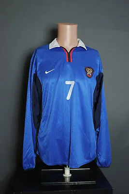 Onopko Russia Match Worn Nike Jersey Shirt Soccer Football CCCP FIFA Away 2000 • $199