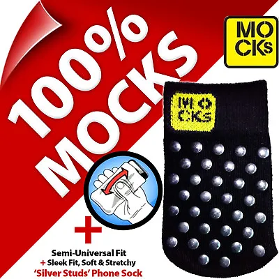 $3.28 • Buy Mocks Studded Mobile Phone MP3 Sock Case Cover Pouch For IPhone 4S 5 5S 5C SE