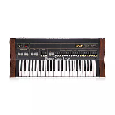 Yamaha SK15 Symphonic Ensemble Analog Synthesizer Keyboard Vintage Rare Synth • $1350