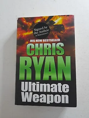£9.99 • Buy CHRIS RYAN Ultimate Weapon Hand Signed Autograph Hardback Book 