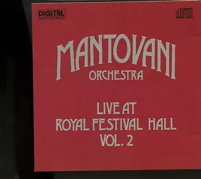 The Mantovani Orchestra / Live At Royal Festival Hall Vol.2 • £1