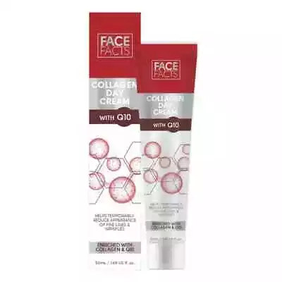 FACE FACTS - Collagen Night Cream With Q10 - 1.69 Oz - New In Box • $9.99