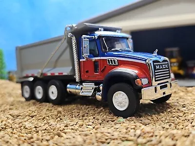 CUSTOM Mack Granite Dump Truck 1/64 2019 Dcp Greenlight Rock Gravel Dirt Hauler • $29.99