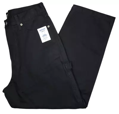 Denizen From Levi's #11499 NEW Men's Black 100% Cotton Loose Carpenter Pants • $26.99