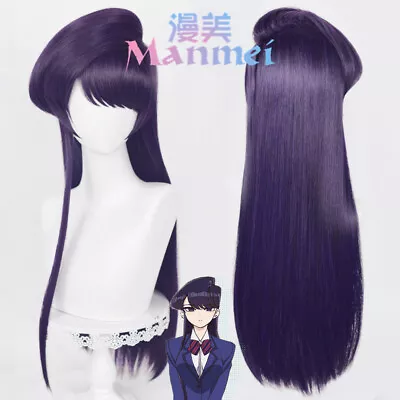 Cosplay Komi-san Wa Komyushou Desu Komi Shoko Long Hair Wig Harajuku Hairpiece • $39.99