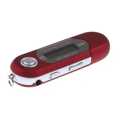 New 4GB USB MP4 MP3 Music Video Red • £13.85