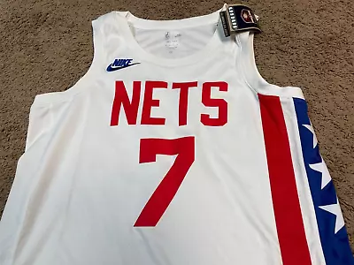 Brooklyn Nets Kevin Durant White Blue Red Swingman Nike Jersey Mens Size 2XL • $44.95