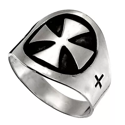 STERLING SILVER .925 STYLISH UNISEX CROSS RING | Taxco Mexico Jewelry • £29.14