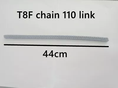 Black T8F 110 Links Drive Chain PIT Quad Dirt Bike Buggy Trike Kart 44CM • $14