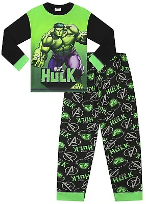 Marvel Boys Hulk The Incredible Hulk Pyjamas W20 • £11.99