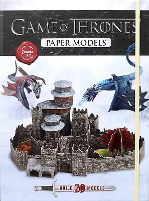 Game Of Thrones Paper Models By Scollon BillMontini Barbara NEW Book FREE & • £16.16