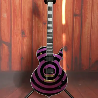 Purple Zakk Electric Guitar Wylde Audio Odin Grail Black Fretboard Gold Hardware • $288