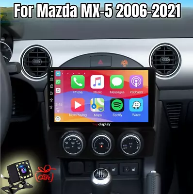 For Mazda Miata MX-5 MX5 Android 13 Car Stereo Radio Carplay GPS Navi FM DSP • $149.99