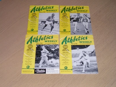 £5 • Buy VINTAGE ATHLETICS WEEKLY  X 17  2 From 1963..2 From 1964 & 13 From 1965 Job Lot