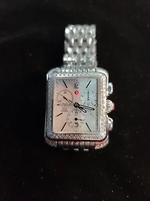 Michele Deco Moderne (hard To Find And Rare) Diamond Chronograph Watch • $1300