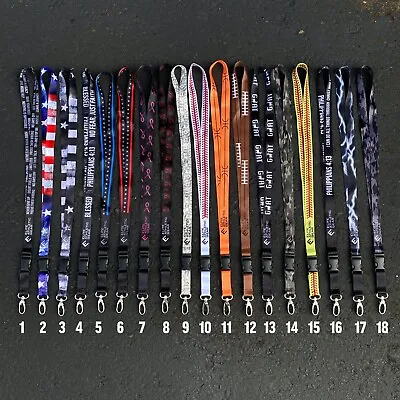 Lanyards For Keys Or ID's - 18 Designs! Detachable Buckle & Upgraded Clasp • $7.99