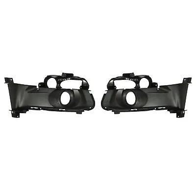 Fog Light Bezel Trim Set For 2015-2017 Ford Mustang Left & Right Black 2Pcs • $56.90